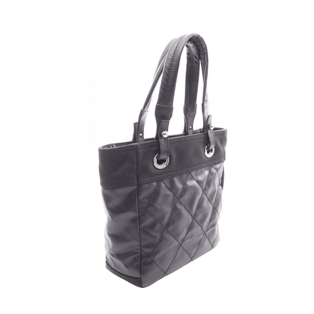 CHANEL Black Leather Tote Bag - Picture 2 of 6